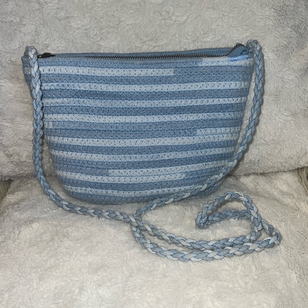 Blue Crossbody Bag